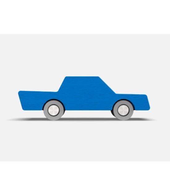 Waytoplay - Back & Forth Car - Blue - Araba - Mavi