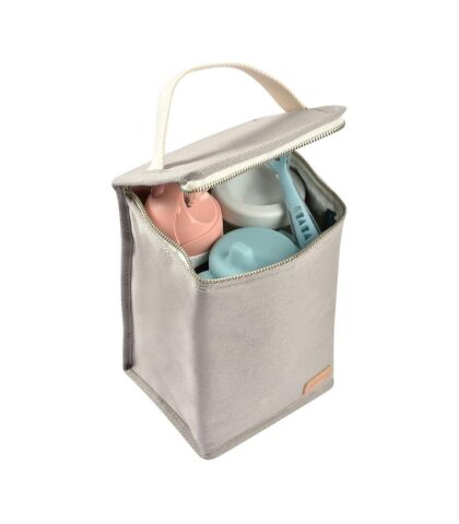 Beaba İzotermik Beslenme Çantası - Canvas - Pearl Grey