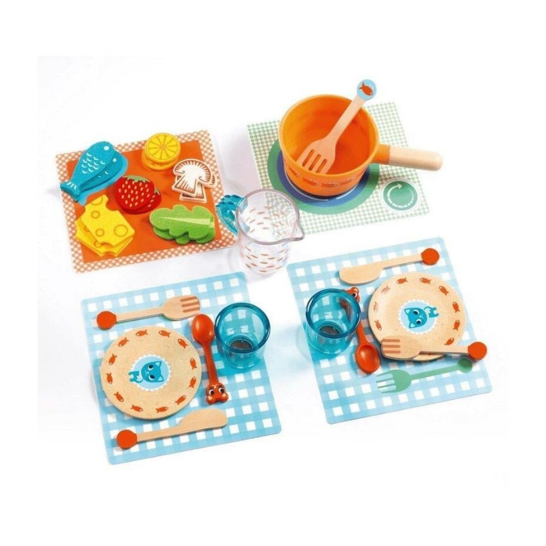 Djeco Yemek Seti Kedicik