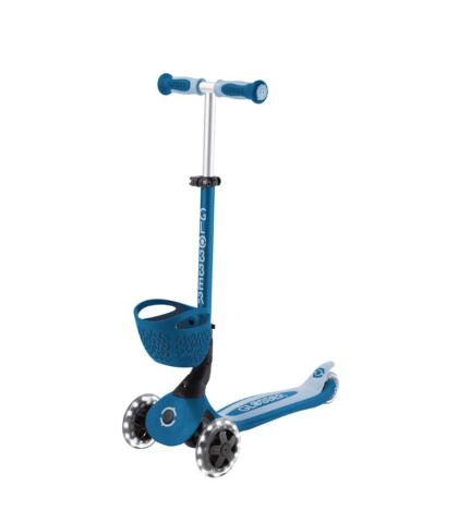 Globber Go Up Baby 360 Işıklı Scooter - Pastel Mavi