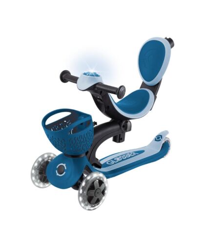 Globber Go Up Baby 360 Işıklı Scooter - Pastel Mavi
