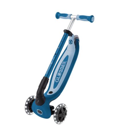 Globber Go Up Baby 360 Işıklı Scooter - Pastel Mavi