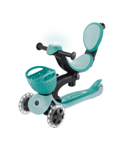 Globber Go Up Baby 360 Işıklı Scooter - Koyu Mint