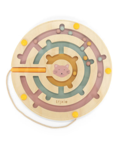 Trixie Mrs. Cat Ahşap Yuvarlak Manyetik Labirent