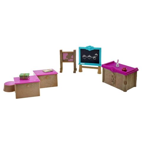 Li'l Woodzeez Sınıf ve Oyun Parkı - Classroom & Playground Set