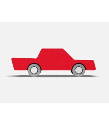 Waytoplay - Back & Forth Car - Red - Araba - Kırmızı