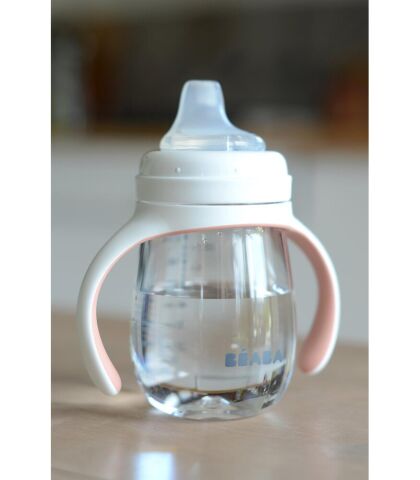 Beaba Tritan Biberon ve Suluk (210 ml) - Old Pink