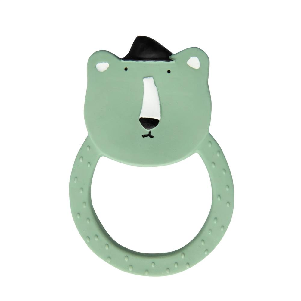Trixie - Natural Rubber Round Teether - Mr.Polar Bear - Diş Kaşıyıcı