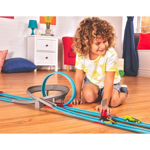 Driven Araba Yarışı Seti - Turbo Dash Play Set (28pc)