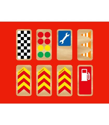 Waytoplay - Roadblocks Set Race Signs