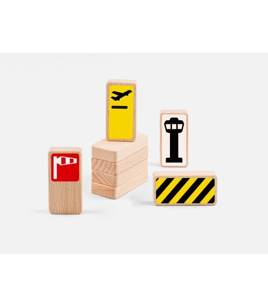 Waytoplay - Roadblocks Set Airport Signs
