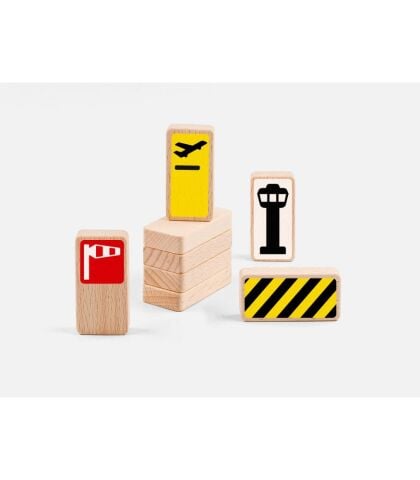 Waytoplay - Roadblocks Set Airport Signs