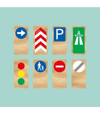 Waytoplay - Roadblocks Set Traffic Signs