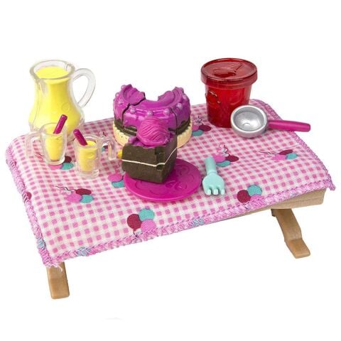 Li'l Woodzeez Parti Seti - Miniature Birthday Party Playset