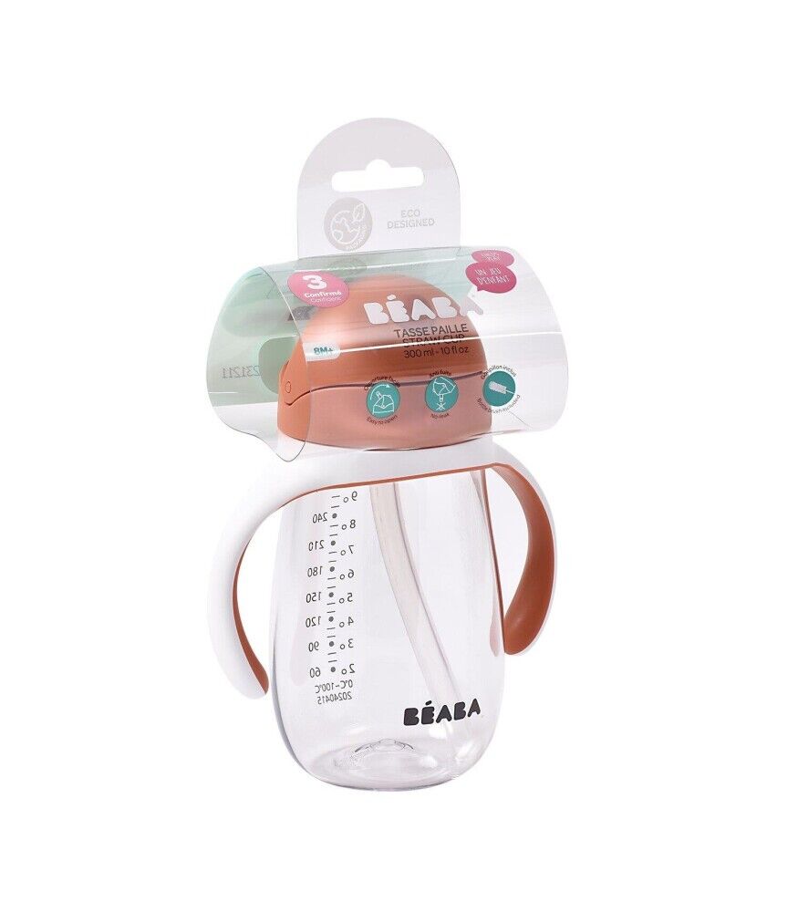 Beaba Pipetli Suluk (300 ml) - Terracotta