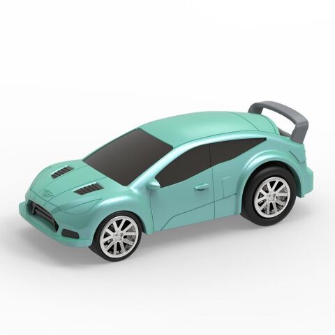 Driven 4'lü Çek-Bırak Araba Seti - Turkuaz/Turuncu/Mavi/Kırmızı