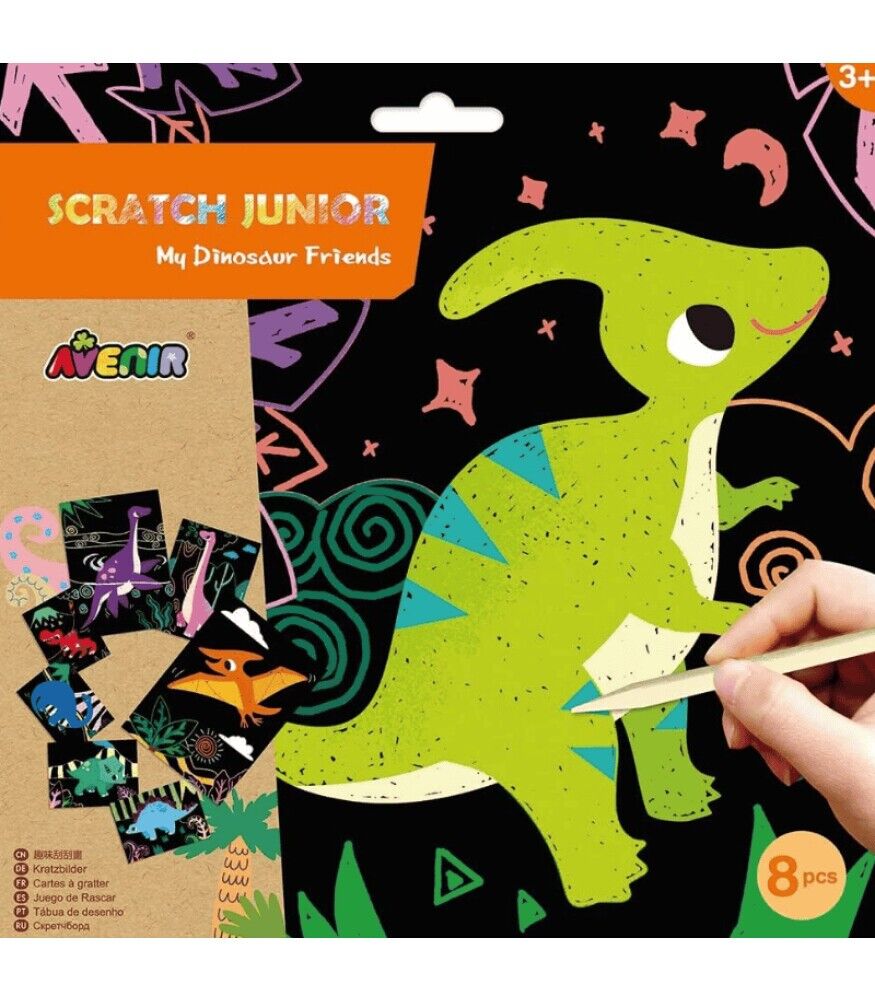 Avenir Kazıma Kartları - My Dinosaur Friends