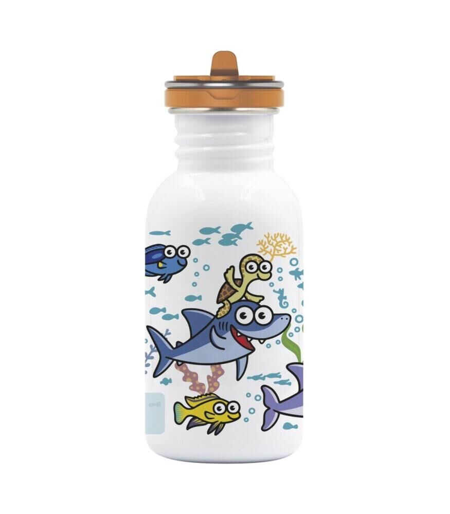 Laken Flow Basic Bottle Paslanmaz Çelik Suluk 500 ml - Sea Friends