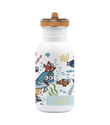 Laken Flow Basic Bottle Paslanmaz Çelik Suluk 500 ml - Sea Friends