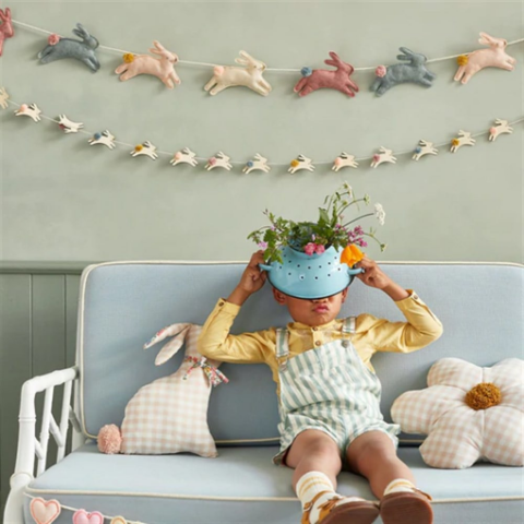 Meri Meri - Felt Bunny Garland - Tavşan Asılan Süs