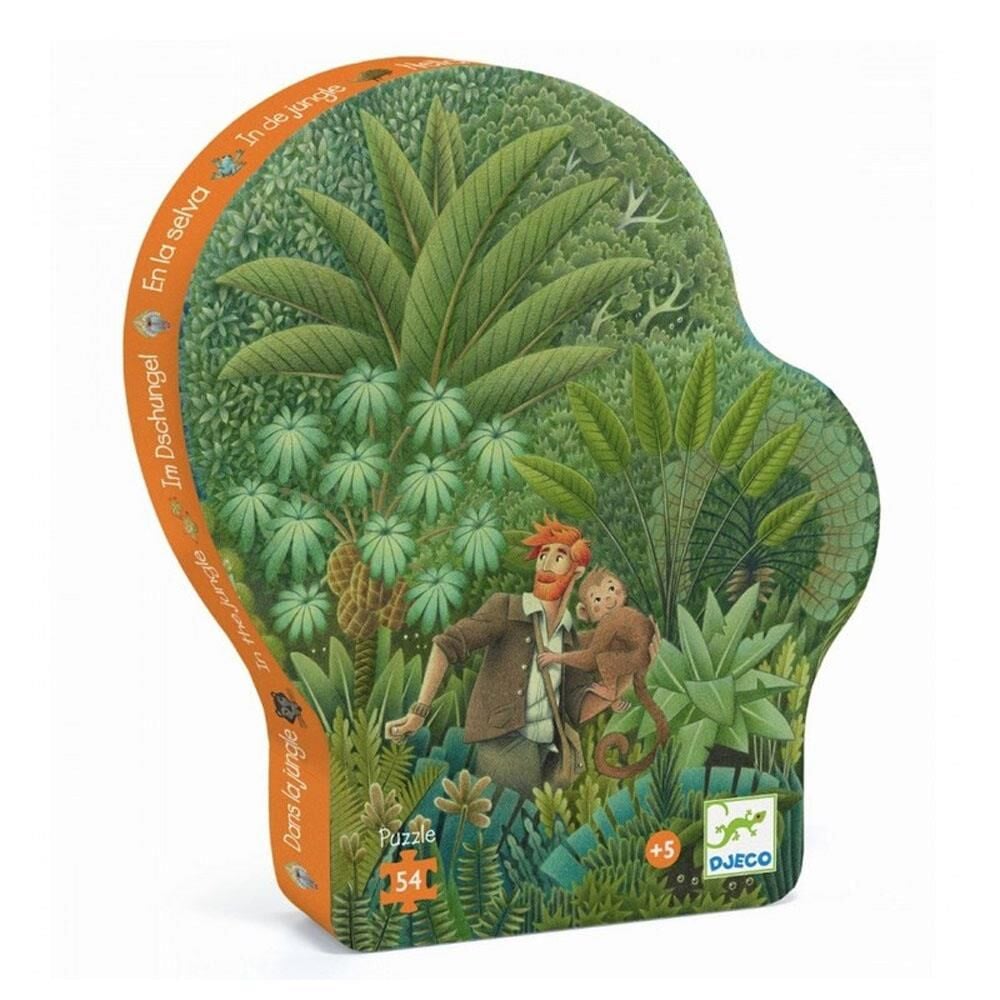 Djeco Dekoratif Puzzle In the Jungle 54 Parçalı Yapboz