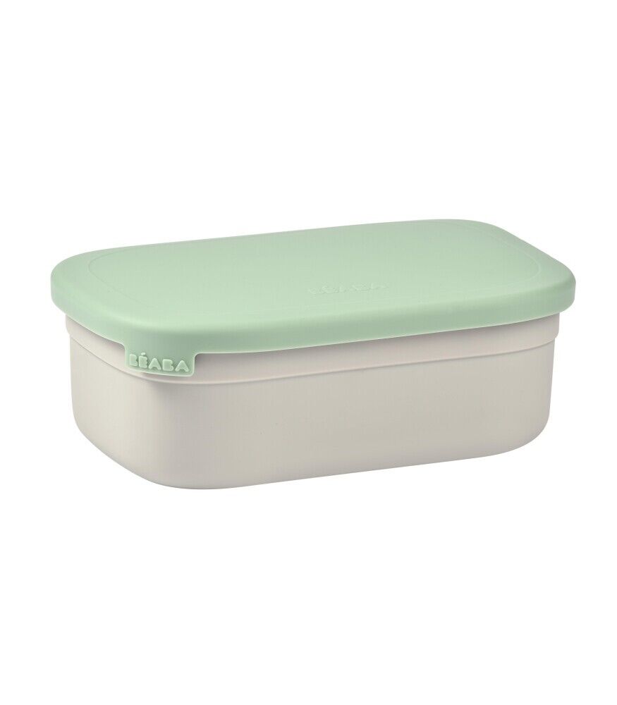 Beaba Paslanmaz Çelik Gıda Saklama Kabı - Sage Green