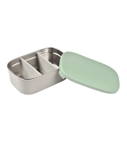 Beaba Paslanmaz Çelik Gıda Saklama Kabı - Sage Green