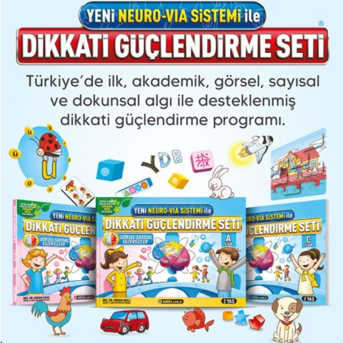 Dikkati Güçlendirme Seti 2 Yaş