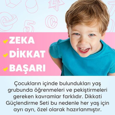 Dikkati Güçlendirme Seti 2 Yaş