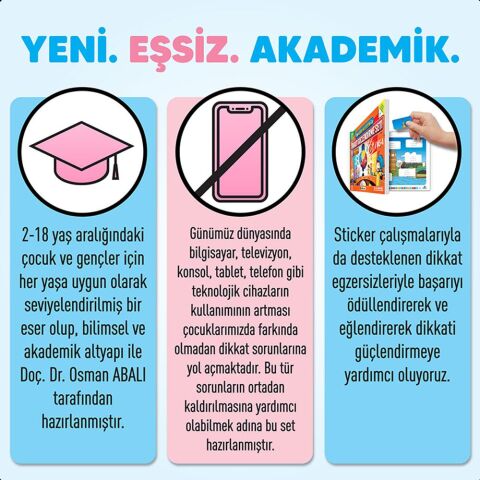 Dikkati Güçlendirme Seti 2 Yaş