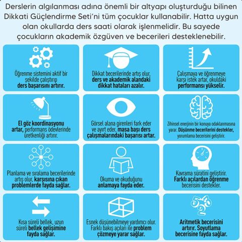 Dikkati Güçlendirme Seti 2 Yaş