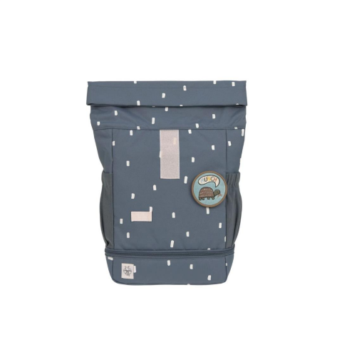 Lassig Happy Prints Mini Rolltop Sırt Çantası Midnight Blue