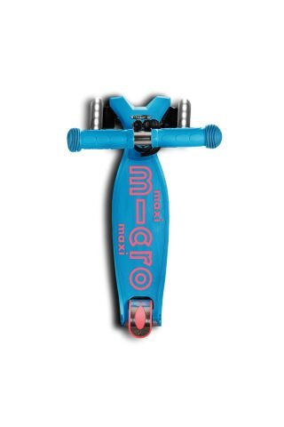 Maxi Micro Deluxe LED 3 Tekerlekli Scooter Aqua