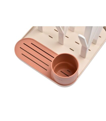 Beaba Forest Biberon Kurutma Standı - Terracotta - Clay