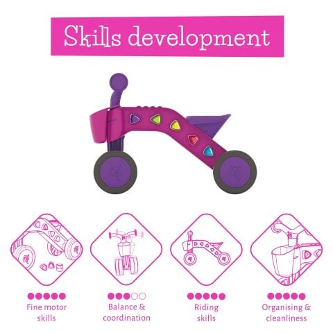 Chillafish - Itsibitsi Bloklar - Bin Sür - Denge - Fuşya