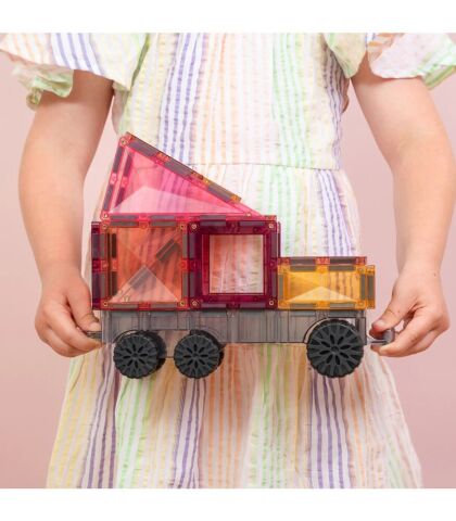 Connetix Rainbow Transport Pack Manyetik Bloklar - 50 Parça