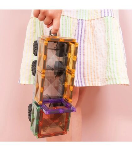 Connetix Rainbow Transport Pack Manyetik Bloklar - 50 Parça