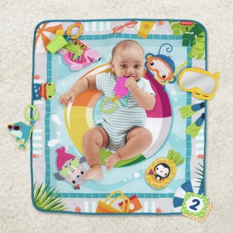 Fisher-Price Havuz Keyfi Oyun Minderi Dive Right In Activity Mat