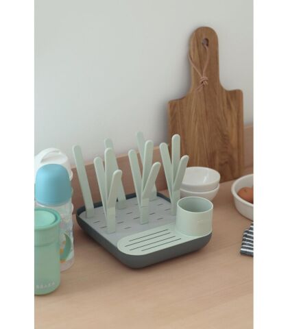 Beaba - Forest Biberon Kurutma Standı - Misty/Mineral