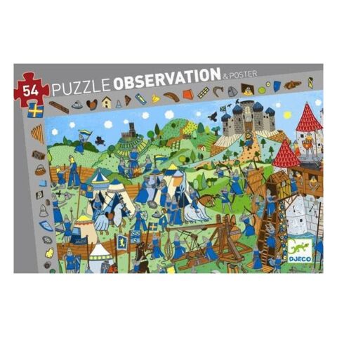 Djeco Klasik Puzzle 54 Parçalı Yapboz / Knights