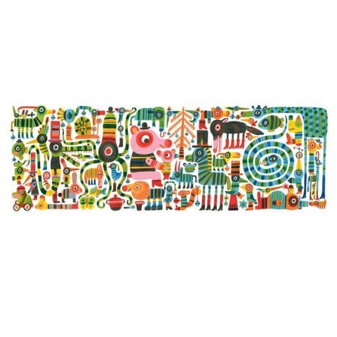Djeco Puzzle / Zebrissimo - 200 Parçalı 6+Yaş Yapboz