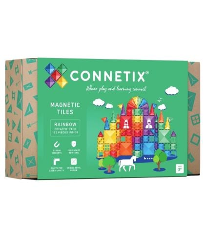 Connetix Rainbow Creative Pack Manyetik Bloklar - 102 Parça