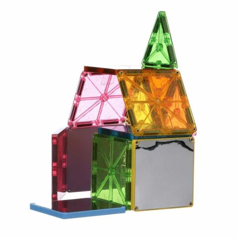 Magna-Tiles Parıltılı ve Aynalı 15'li Set
