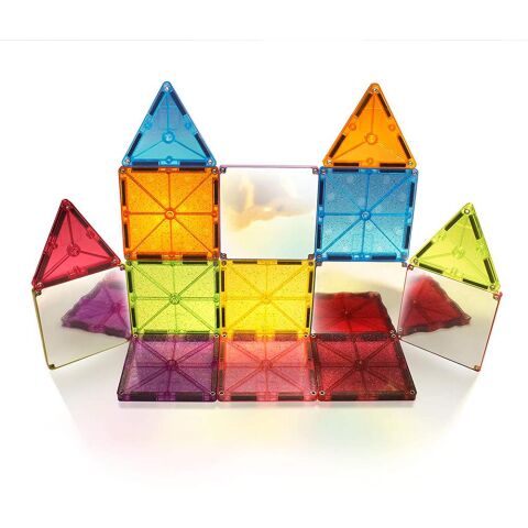 Magna-Tiles Parıltılı ve Aynalı 15'li Set
