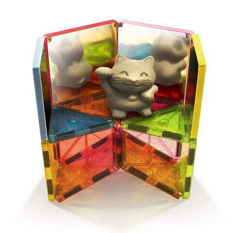 Magna-Tiles Parıltılı ve Aynalı 15'li Set