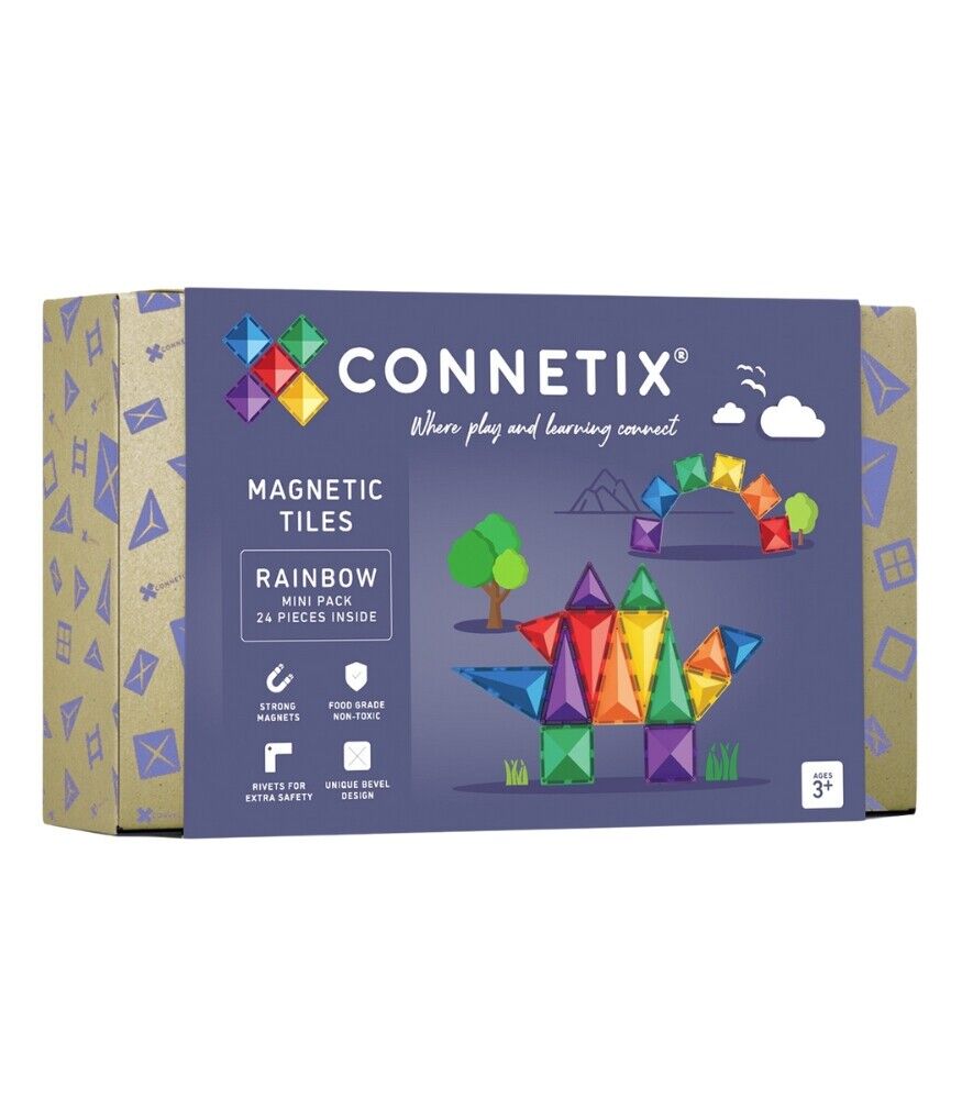 Connetix Rainbow Mini Pack Manyetik Bloklar - 24 Parça