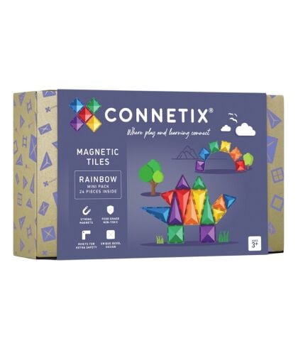 Connetix Rainbow Mini Pack Manyetik Bloklar - 24 Parça