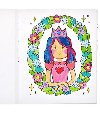 Ooly Boyama Kitabı - Princesses & Fairies