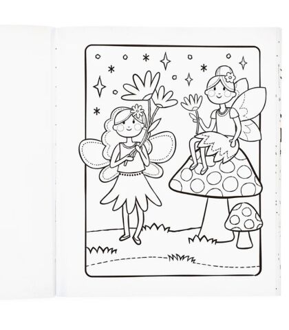 Ooly Boyama Kitabı - Princesses & Fairies
