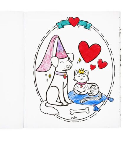 Ooly Boyama Kitabı - Princesses & Fairies